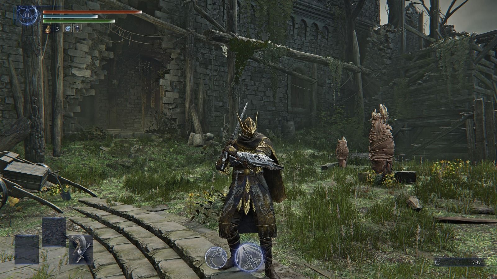 Two-handed weapon in Nightreign (Image via FromSoftware)